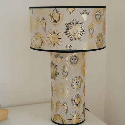 Table lamps - OCTAVEO Ex-voto | 47 cm table lamp - CÔTE OUEST DÉCO - PRO