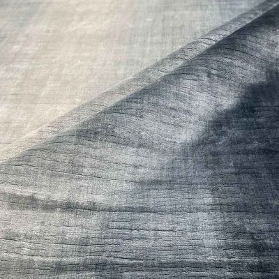 Rugs - Silk Ombre Custom Rainbow navy Cream Rug hand-woven gradation of color - INDIAN RUG GALLERY