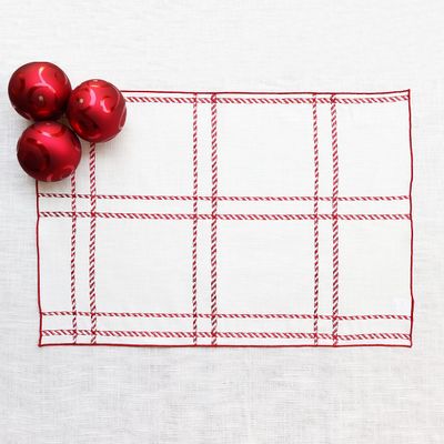 Table linen - Linen placemat | SCOZZESE - GIARDINO SEGRETO