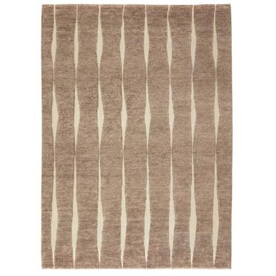 Design carpets - Landscape Rug - Stream, Brown - REZAS RUGS