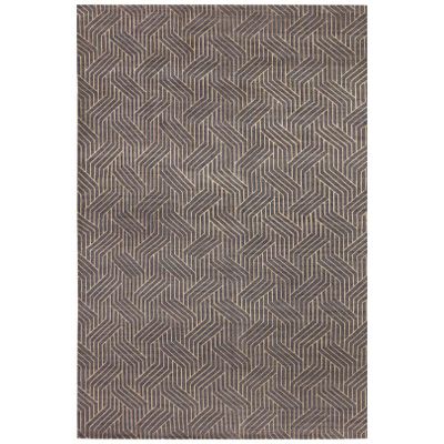 Design carpets - Companion Rug - Charcoal Gold - REZAS RUGS