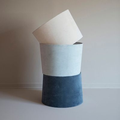 Decorative objects - COTTON VELVET LAMPSHADE - MAHE HOMEWARE