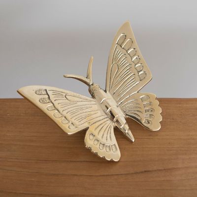 Objets de décoration - Papillon en laiton MAHE - MAHE HOMEWARE
