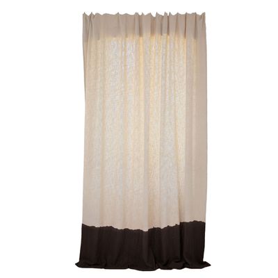 Curtains and window coverings - TAMTAM Ebony Curtain - BED AND PHILOSOPHY