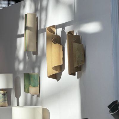 Ceramic - STONEWARE WALL LAMP - TERRACOTTA COLLECTION - CLAIRE POUJOULA