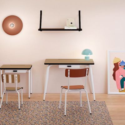 Children's tables and chairs - RÉGINE 3-6 YEAR OLD CHILDREN'S DESKS - LES GAMBETTES