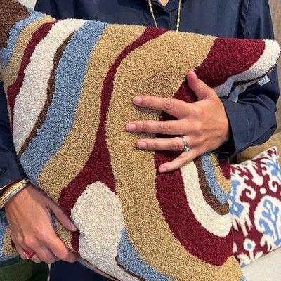 Coussins textile - Coussins en bouclé/lin - Sagar - CHHATWAL & JONSSON