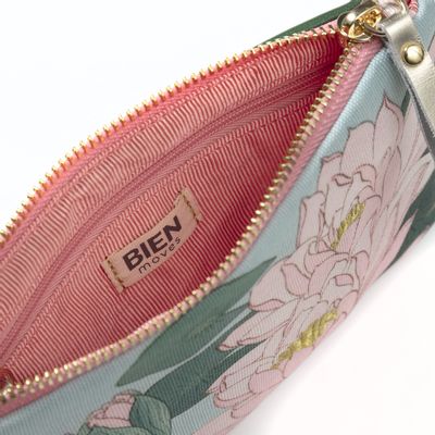 Sacs et cabas - Pochette plate de taille moyenne avec nénuphar en fleurs - BIEN MOVES