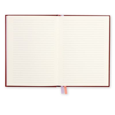 Papeterie bureau - Notebook Fashion Basic Cotton/Satin in Rust - BIEN MOVES