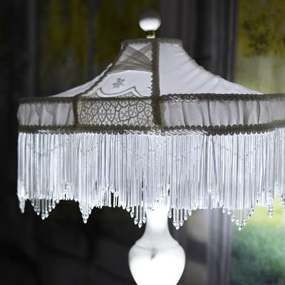 Decorative objects - NUPTIAL Victorian White Lampshade - BELLE EPOQUE