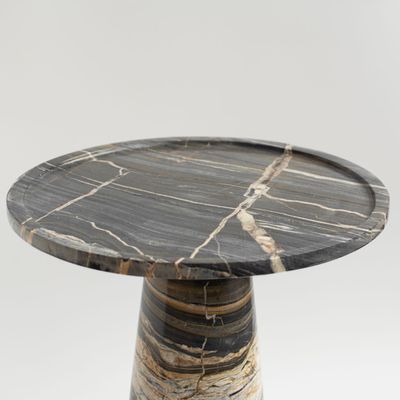Autres tables  - CONE SIDE TABLE | PICASSO MARBLE - KIWANO CONCEPT