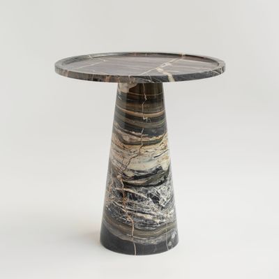 Autres tables  - CONE SIDE TABLE | PICASSO MARBLE - KIWANO CONCEPT