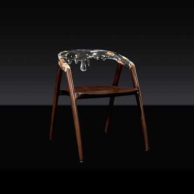 Fauteuils - Chaise Dripping (en bois massif) - GORDON GU