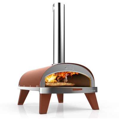 Barbecues - Piana - Pellet pizza oven - Terracotta - ZIIPA