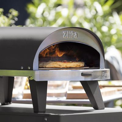 Barbecues - Piana Gaz - Gas pizza oven - Slate - ZIIPA