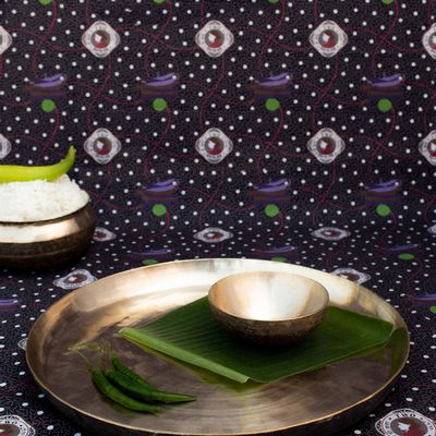 Platter and bowls - DHRUTIKA Kansa Crockery - NO-MAD