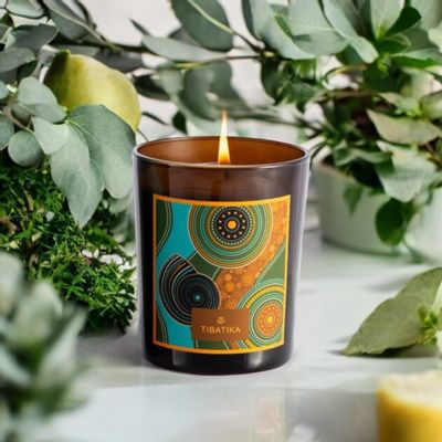 Decorative objects - Scented handmade candle\" Marama\ " - TIBATIKA