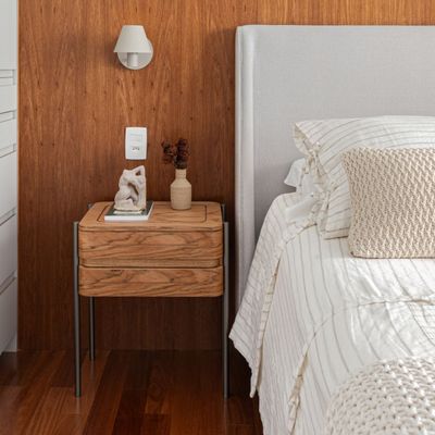 Night tables - GABIE BEDSIDE TABLE - ALESSANDRA DELGADO DESIGN