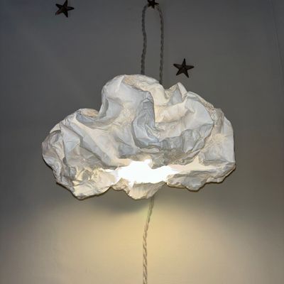 Wall lamps - Cloudy Wall Lamp Size S - GERALDINE POUZET -LUMINAIRES