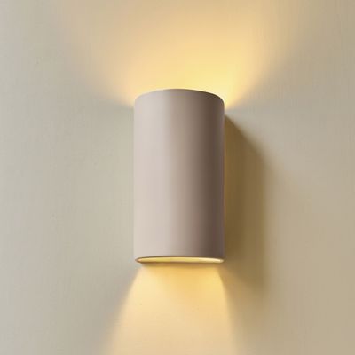 Wall lamps - Beige ceramic wall light - ORA