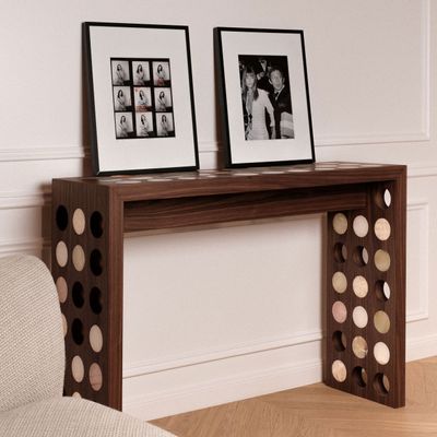 Console table - Jackie Console - Walnut - STUDIO GAÏA