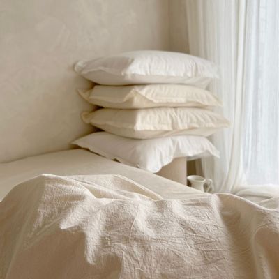 Bed linens - Natural Cotton - Bedding Set - DEFLORIAN