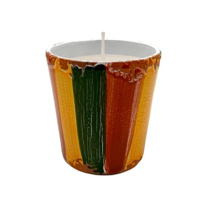 Candles - Paint Stroke ceramic scented candle (size M) - WAX DESIGN - BARCELONA