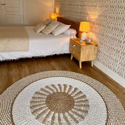 Rugs - Round natural fiber rug (Bali) - TO1M200 - BALINAISA