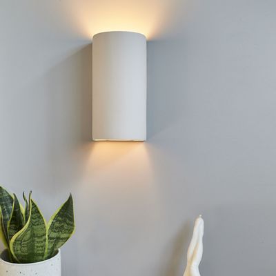 Wall lamps - Extra matte white ceramic wall light - ORA