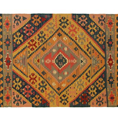 Tapis - Kilim avec fils anciens - KILIMS ADA
