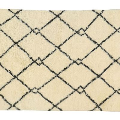 Tapis - Tulu Model-1 IVORY/CHARCOAL - KILIMS ADA