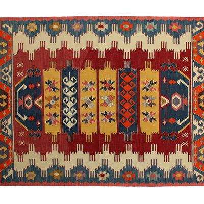 Tapis - Kilim avec fils anciens - KILIMS ADA