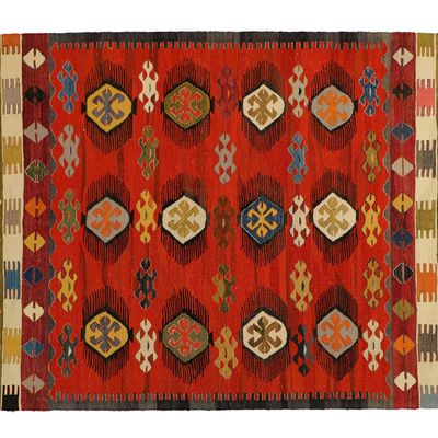 Tapis - Kilim avec fils anciens - KILIMS ADA