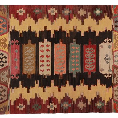 Rugs - Kilim with antique yarns - KILIMS ADA