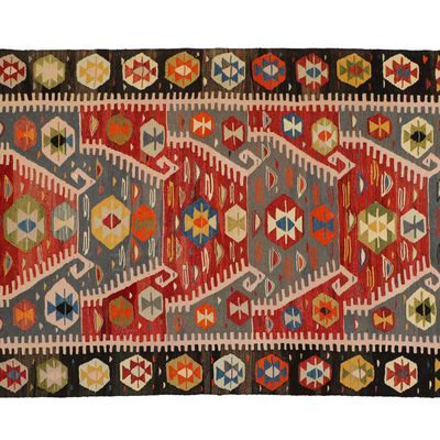 Tapis - Kilim avec fils anciens - KILIMS ADA