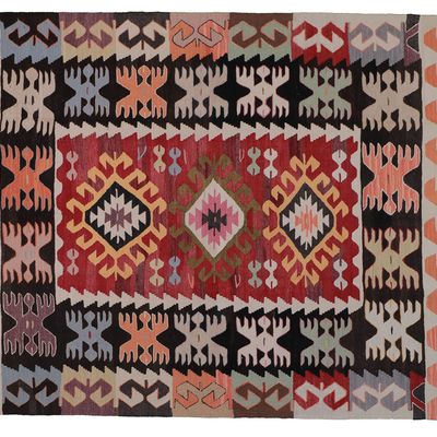 Tapis - Kilim avec fils anciens - KILIMS ADA