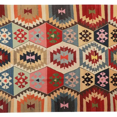 Rugs - Kilim with antique yarns - KILIMS ADA