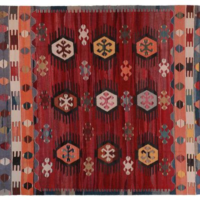Tapis - Kilim avec fils anciens - KILIMS ADA