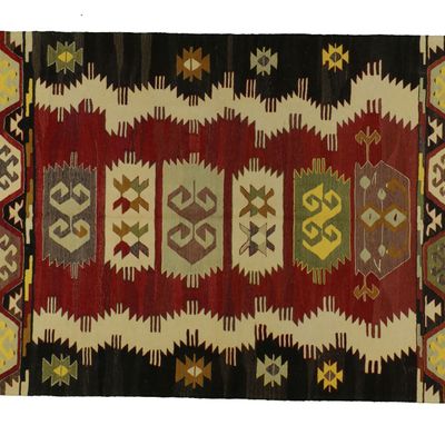 Tapis - Kilim avec fils anciens - KILIMS ADA