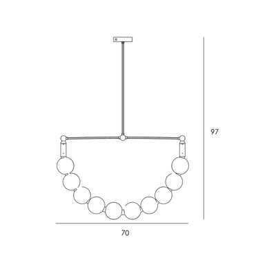 Hanging lights - Galate - GOBOLIGHTS