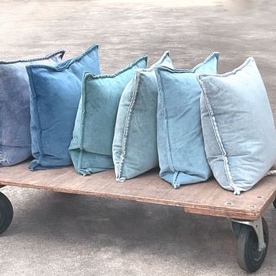 Fabric cushions - Pip Blue colours - ML FABRICS