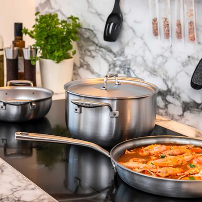 Outdoor kitchens - Sauce pan and Casserole - Flandria serie - FALK CULINAIR