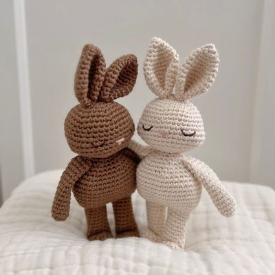 Soft toy - Bunny Mini Collection I cream - PATTI OSLO