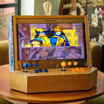 Decorative objects - SENSEI V2F: Wooden arcade machine, 5000 retro Morpho Chapel games - MAISON ROSHI - LUXURY ENTERTAINMENT CABINETS