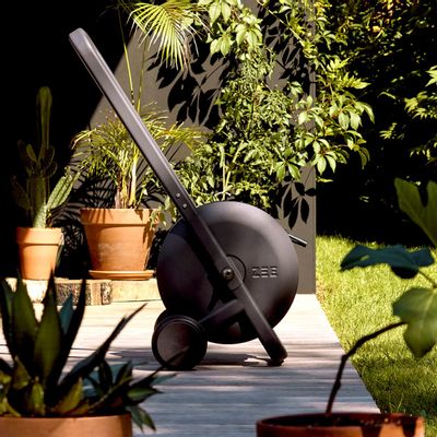 Garden accessories - TASMAN black - 50m pipe trolley - ZEE