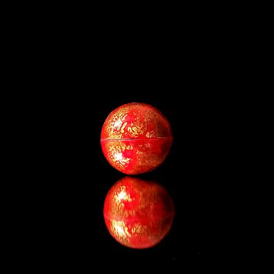 Decorative objects - Globe Vermilion Magnolia Candle - PONPON CURIOSITAS