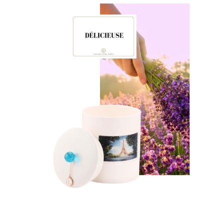 Candles - Candle - Delicious - Lavender Note - Basic - L'COLLECTIONS PARIS