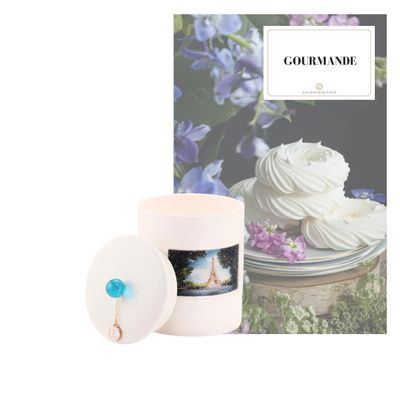 Candles - Candle - Gourmet - Lemon Meringue Note - Basic - L'COLLECTIONS PARIS