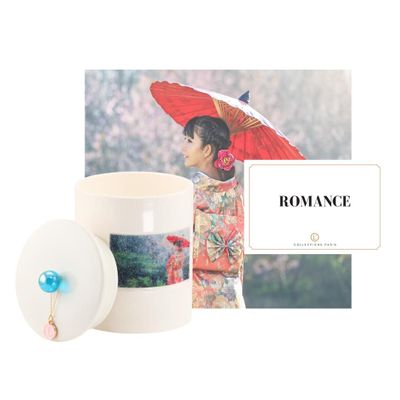 Bougies - Romance Candle - Japanese Strawberry Note - Basic - L'COLLECTIONS PARIS