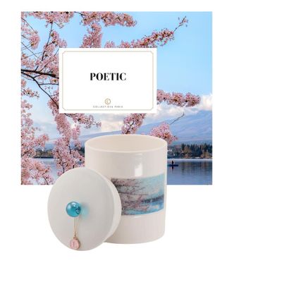 Bougies - Bougie - Poetic - Note de fleurs de cerisier - Basic - L'COLLECTIONS PARIS